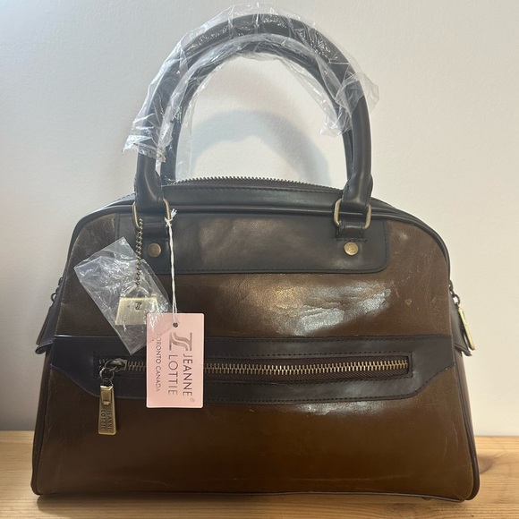 Jeanne Lottie Leather Handbag - Picture 1 of 15